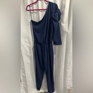 Elegant Navy Blue Jumpsuit